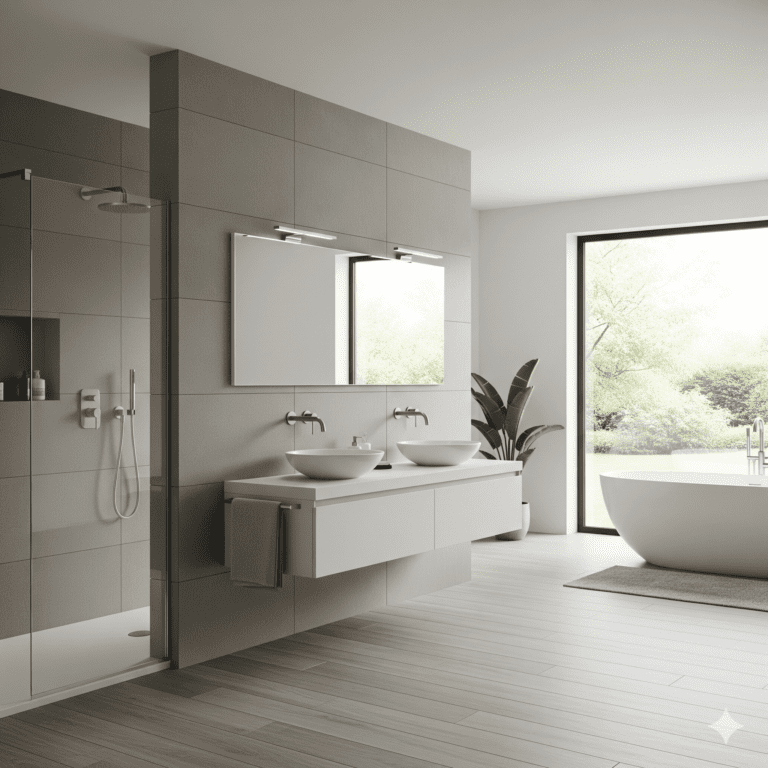 Bathroom in 3BHK Interior Design Cost in Kolkata