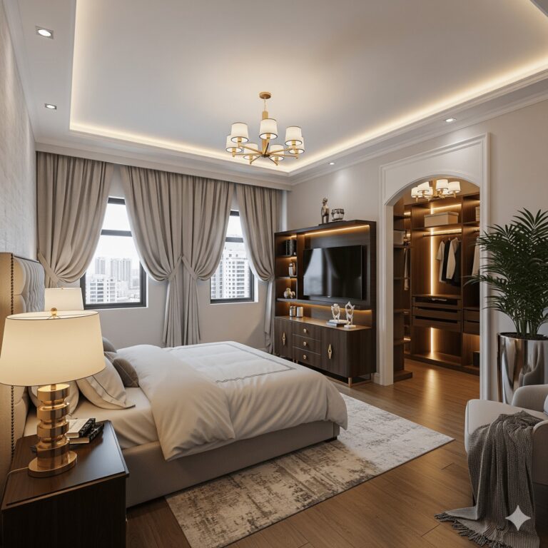 Interior Design Cost in Kolkata for Big bdroom