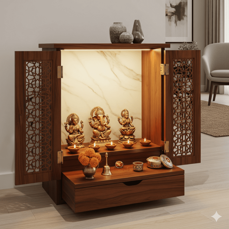 Pooja Room Interior Design Cost in Kolkata