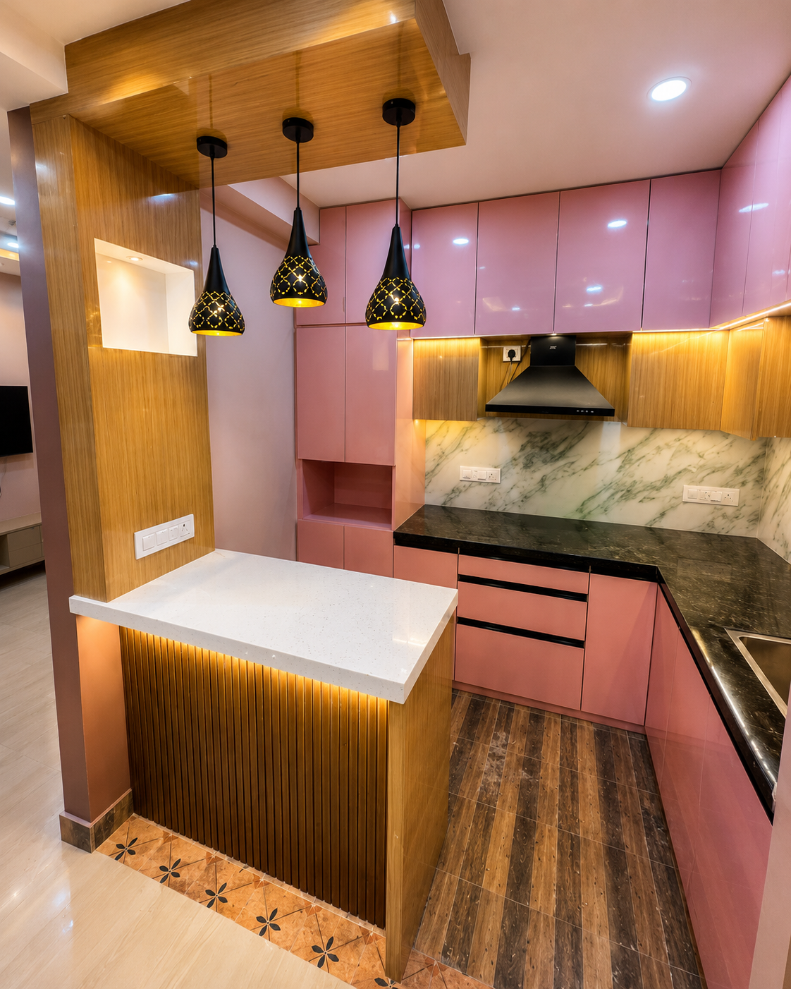 Aazee Interior home interior project in Rajarhat